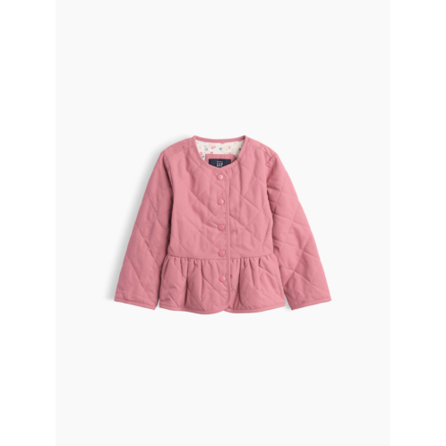 Gap Baby & Toddler Quilted Peplum Jacket