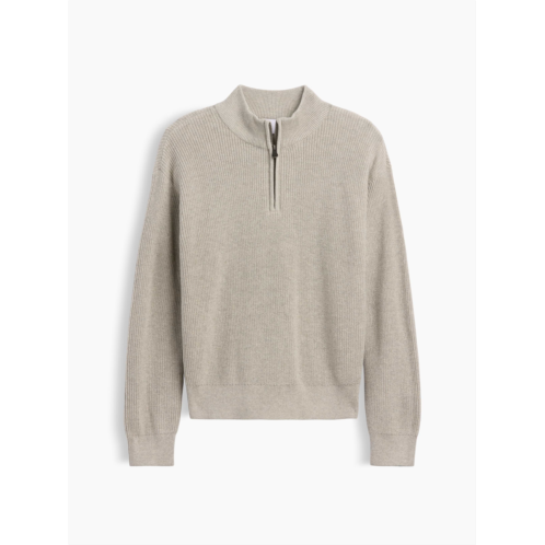 Gap Kids Relaxed Quarter-Zip Sweater