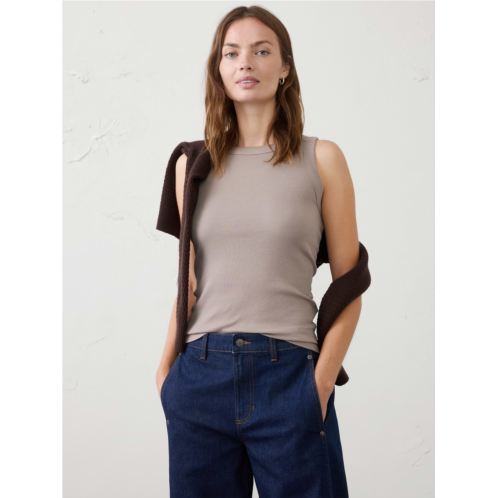 bananarepublic Ribbed Racer Tank