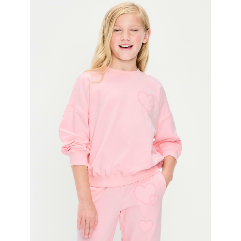 OldNavy Favorite Fleece Oversized Tunic Sweatshirt for Girls