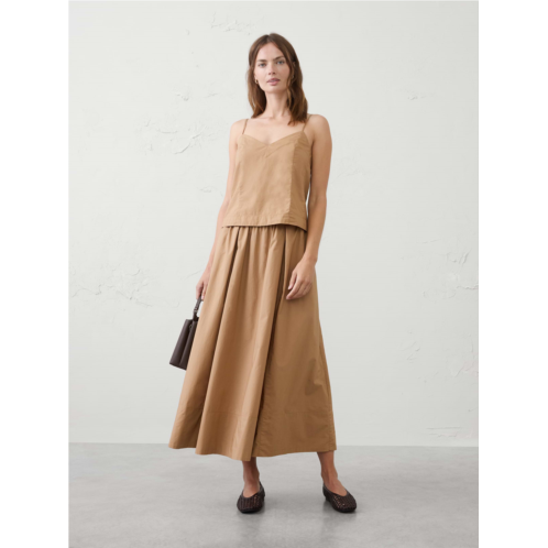 bananarepublic Pleated Swing Cropped Top