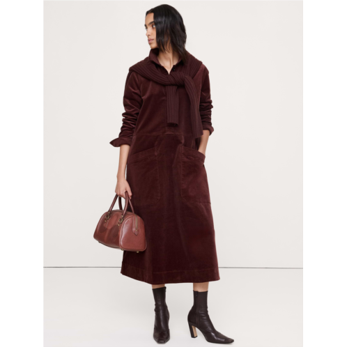 Bananarepublic Corduroy Pocket Shirt Dress