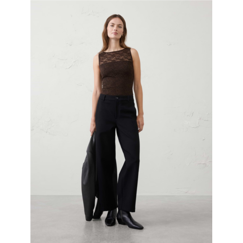 bananarepublic Lace Puckered Top