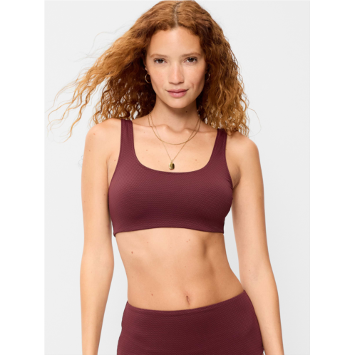 OldNavy Pique Scoop-Neck Swim Top