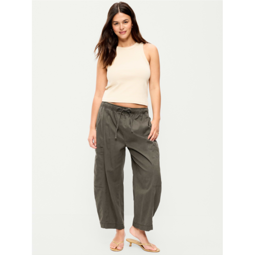 OldNavy Mid-Rise Pull-On Utility Pants