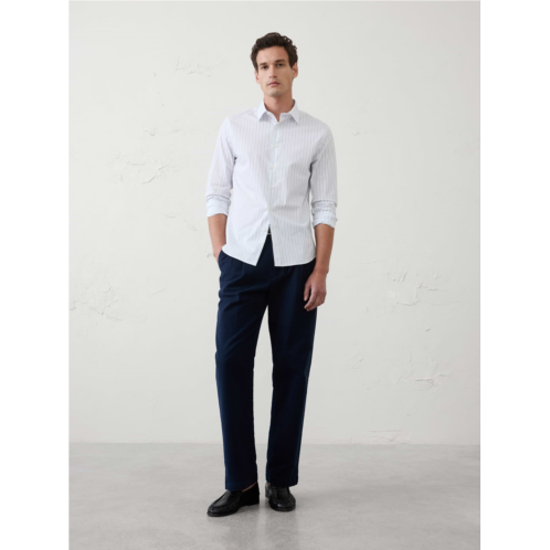 bananarepublic Slim-Fit Untucked Dress Shirt