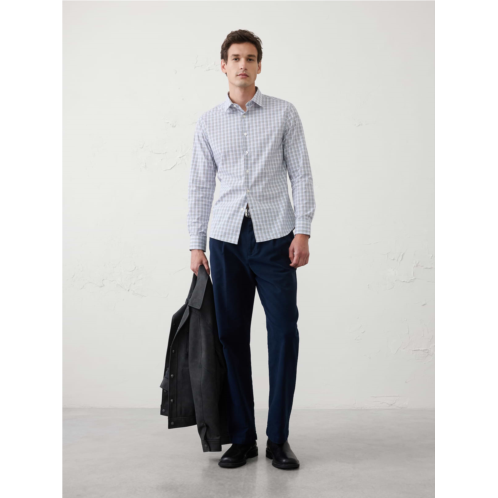 bananarepublic Slim-Fit Untucked Dress Shirt