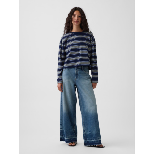Gap Mid Rise UltraSoft Baggy Jeans