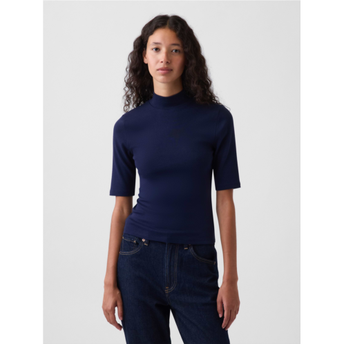 Gap Modern Mockneck T-Shirt