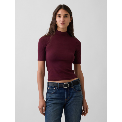Gap Modern Mockneck T-Shirt