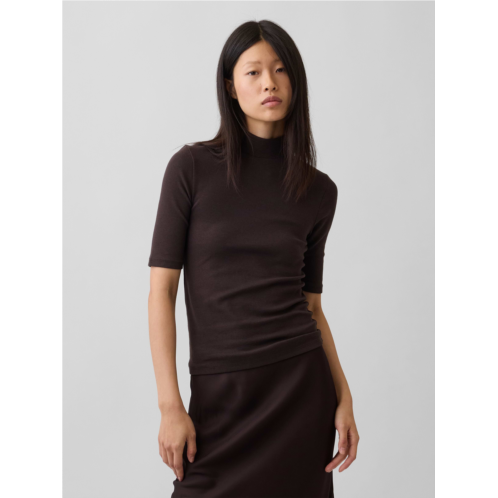 Gap Modern Mockneck T-Shirt