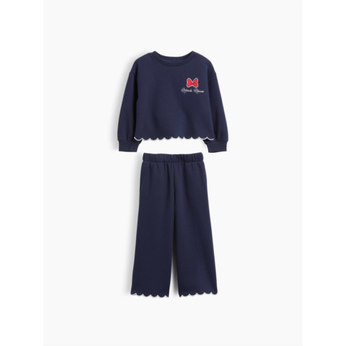 Gap × Disney Baby & Toddler VintageSoft Scalloped Sweat Set