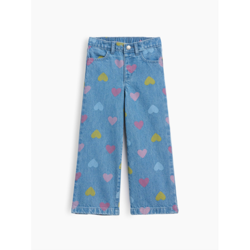 babyGap Print Wide-Leg Jeans