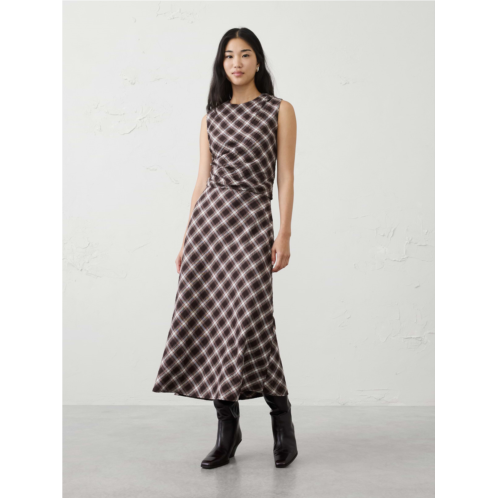 bananarepublic Ruched High-Neck Top