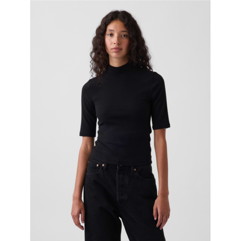 Gap Modern Mockneck T-Shirt