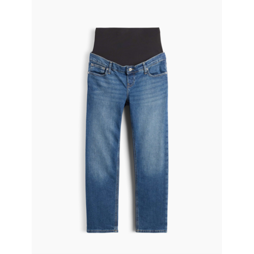 Gap Maternity True Waistband Full Panel Cheeky Straight Jeans