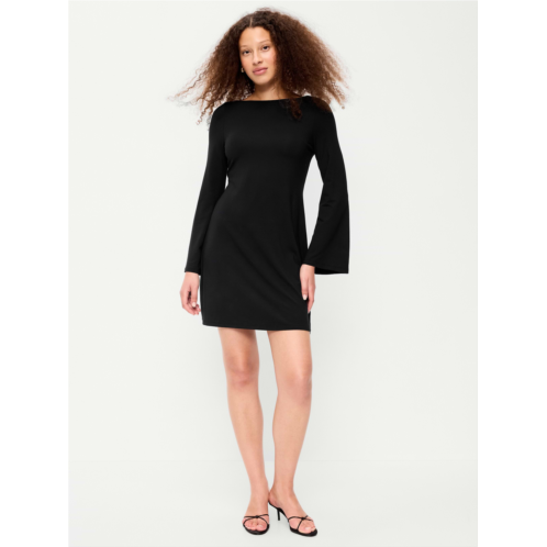 OldNavy Low-Back Flare Mini Dress