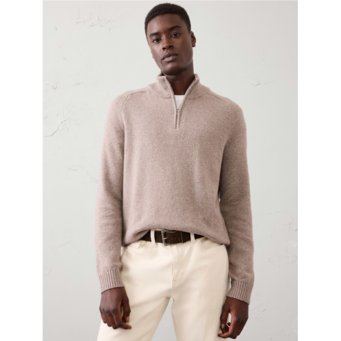 bananarepublic Cozy Quarter-Zip Sweater