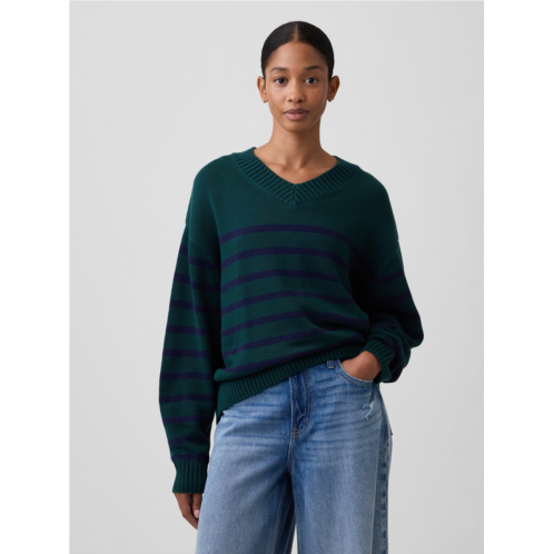 Gap Oversized V-Neck Sweater