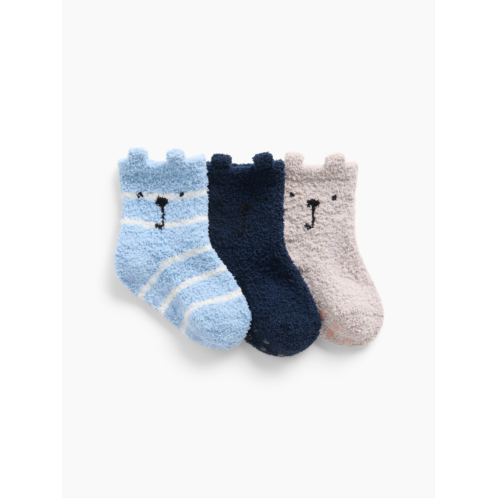 Gap Baby Cozy Bear Socks (3-Pack)