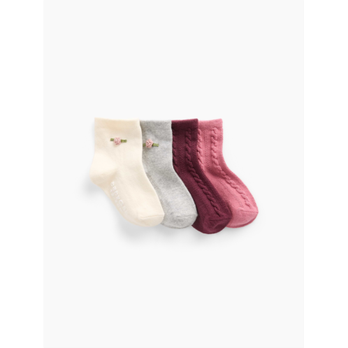 Gap Baby & Toddler Crew Socks (4-Pack)