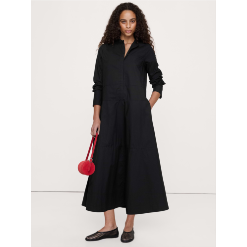 Bananarepublic Cotton Trapeze Shirt Dress