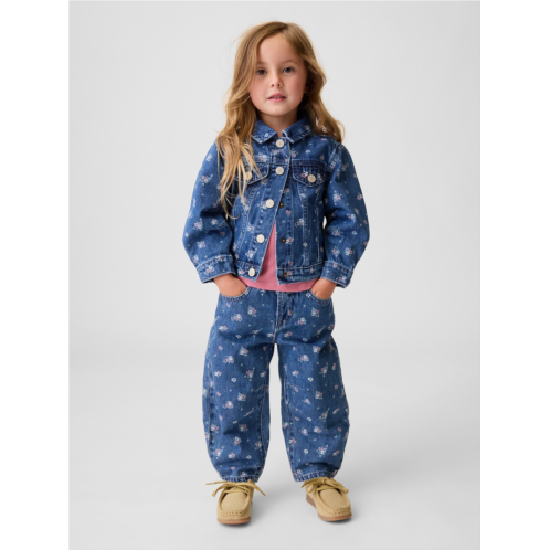 Gap Baby & Toddler Floral Horseshoe Jeans