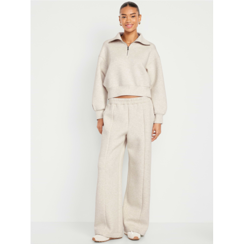 OldNavy High-Waisted Bounce Fleece Wide-Leg Sweatpants