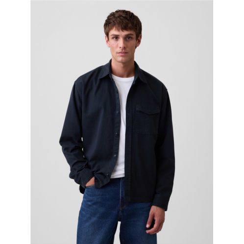 Gap Twill Shirt in Boxy Fit