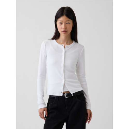 Gap Modern Crewneck Cardigan