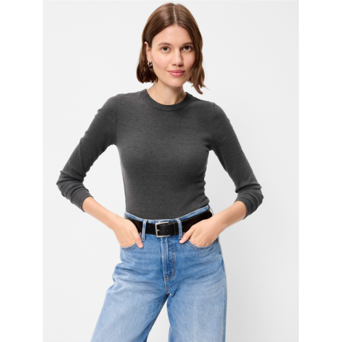 OldNavy Snug Long-Sleeve Ribbed T-Shirt