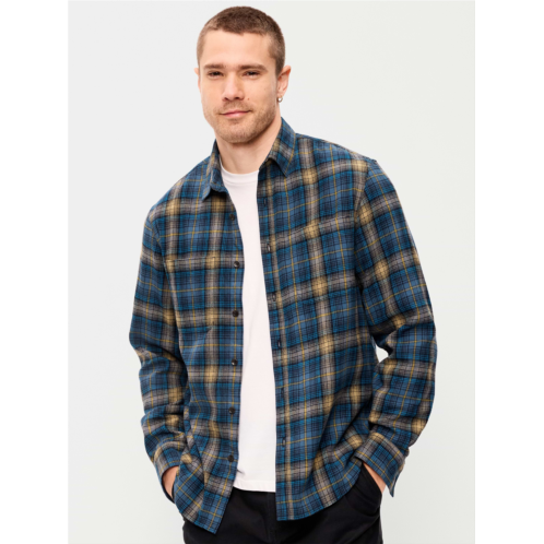 OldNavy Relaxed Long-Sleeve Flannel Pocket Shirt