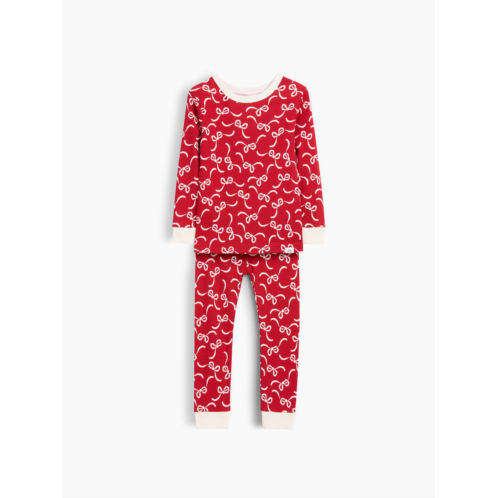 Gap Baby & Toddler Organic Brushed Cotton Bow PJ Set
