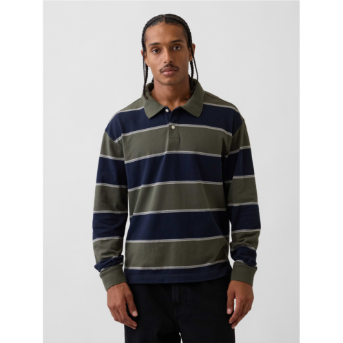 Gap Oversized Pique Polo Shirt