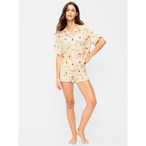 OldNavy Sunday Sleep Knit Jersey Short Set