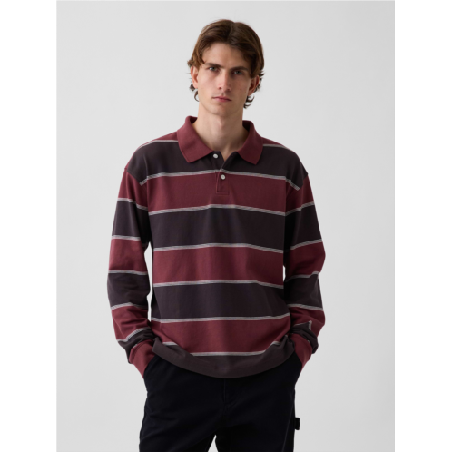 Gap Oversized Pique Polo Shirt