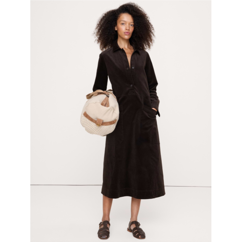 Bananarepublic Corduroy Pocket Shirt Dress