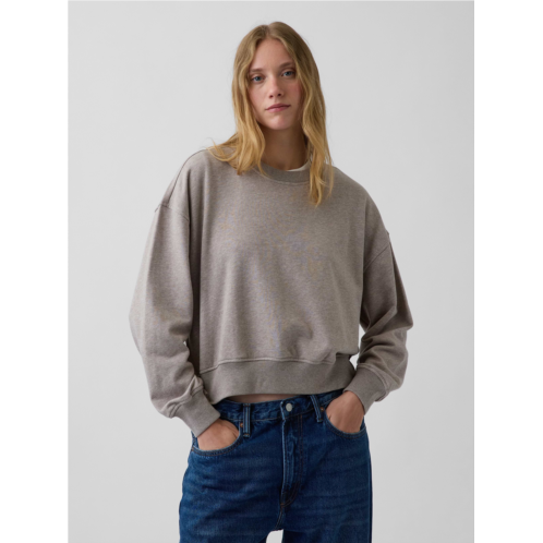 Gap VintageSoft Terry Oversized Wedge Sweatshirt