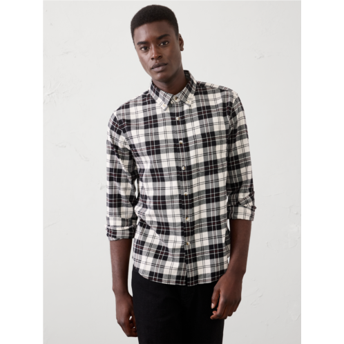 bananarepublic Slim-Fit Lightweight Flannel Shirt