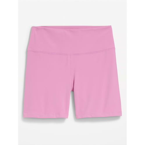 OldNavy High-Waisted StudioSmooth Biker Shorts -- 6-inch inseam