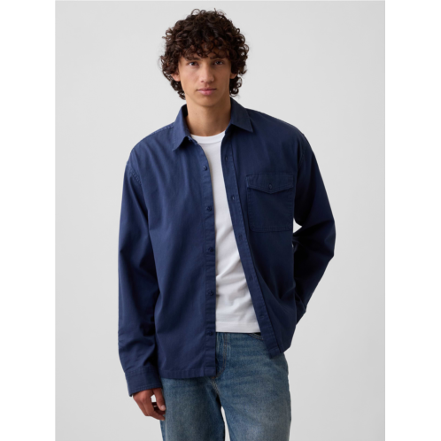Gap Twill Shirt in Boxy Fit