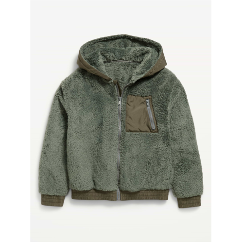 OldNavy Sherpa Full-Zip Utility Jacket for Boys