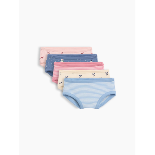 Gap Toddler Organic Stretch Cotton Print Briefs (5-Pack)