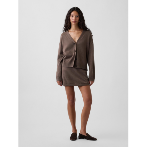 Gap 100% Cotton Mini Sweater Skort