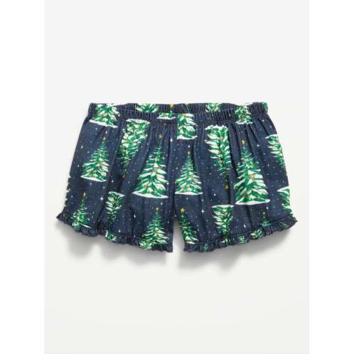 OldNavy Ruffled Pajama Shorts for Girls