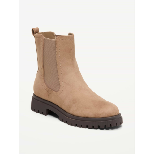 OldNavy Faux-Suede Chelsea Boots for Women