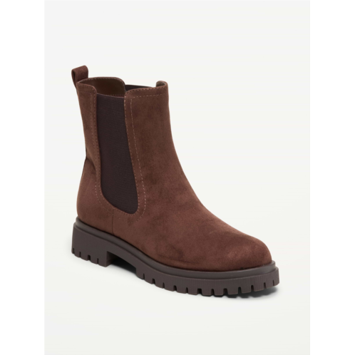 OldNavy Faux-Suede Chelsea Boots for Women