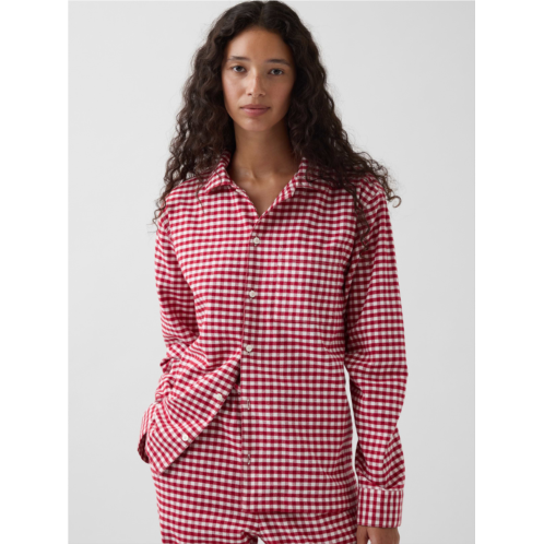 Gap Adult Softest Flannel PJ Shirt