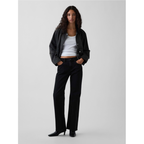 Gap Mid Rise Relaxed Flare Jeans