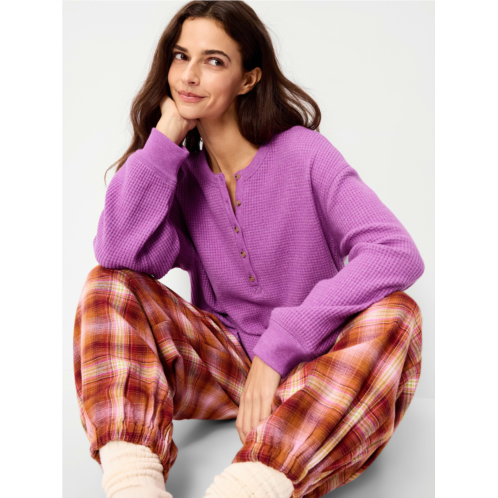OldNavy Long-Sleeve Crew-Neck Henley T-Shirt
